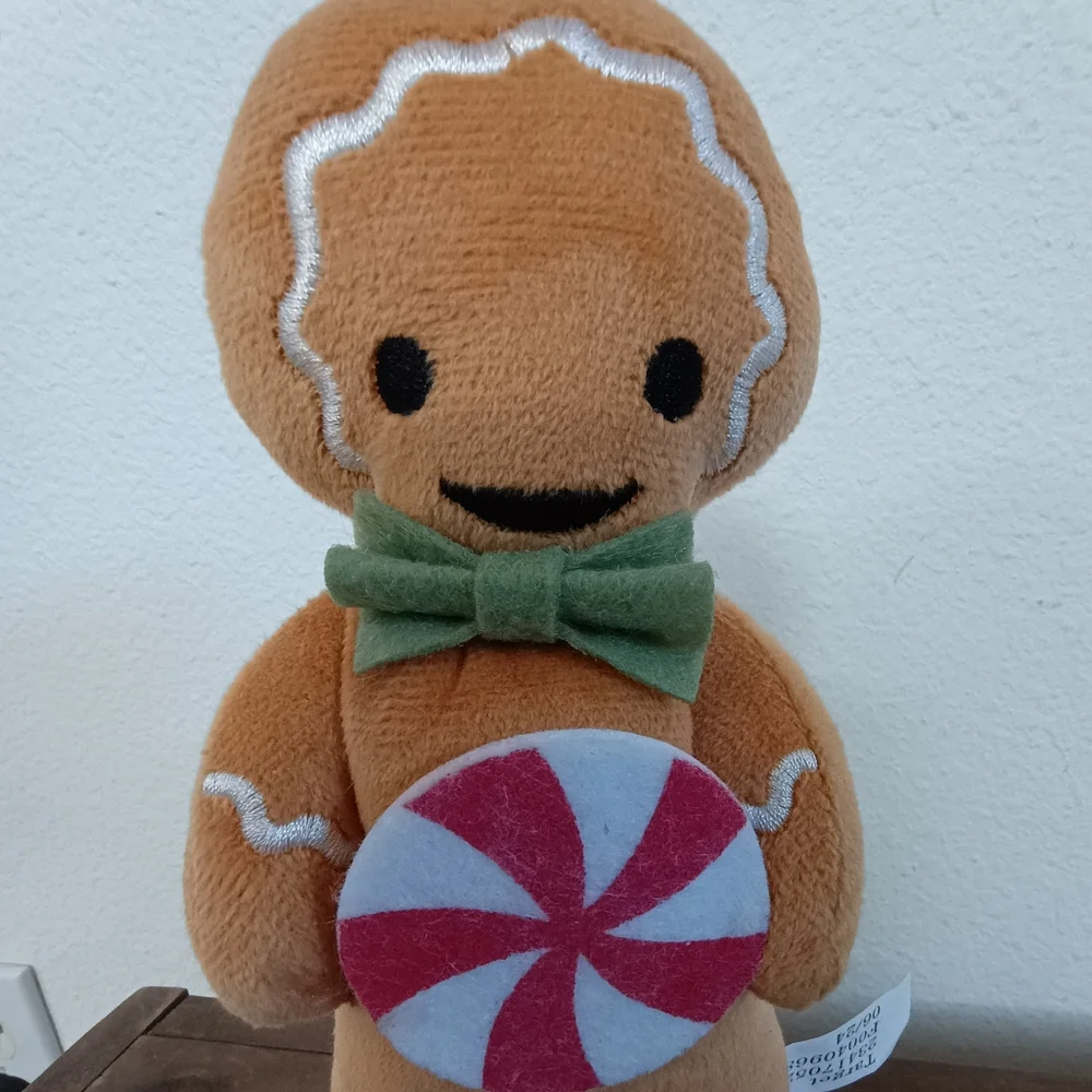 🆕 Target Bullseye Playground Christmas 2024 Plush Standing Gingerbread Man